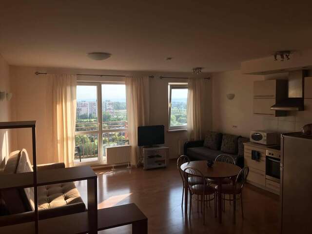 Апартаменты Flat with a good view.(Floor 11) Вильнюс-3