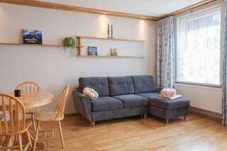 Апартаменты Cozy one room apartment with yard Юодкранте Апартаменты с террасой-25