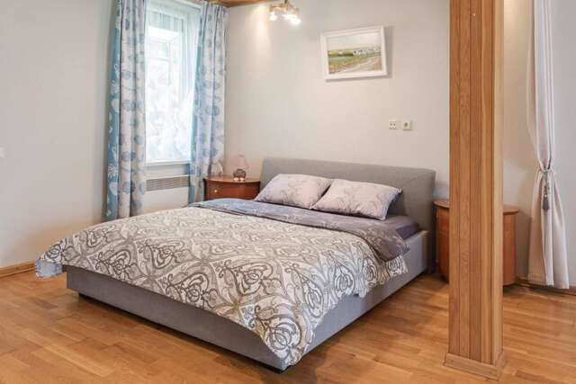 Апартаменты Cozy one room apartment with yard Юодкранте-11