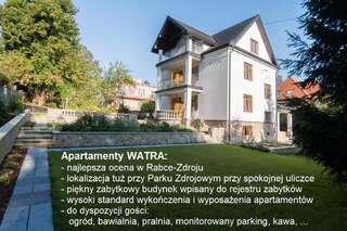 Апартаменты Apartamenty Watra Рабка