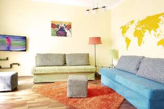 Апартаменты Lovely Funky Flat near Royal Park Варшава Апартаменты с балконом-6