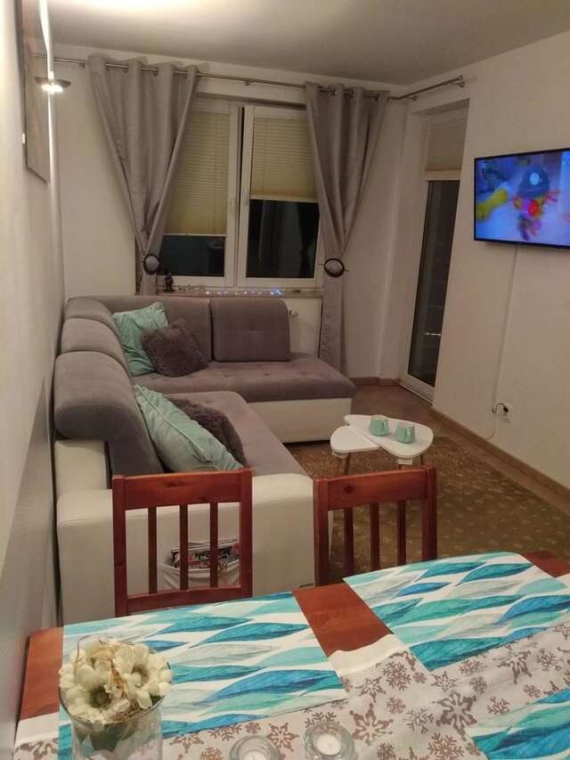 Апартаменты Apartament Perełka Zielone Tarasy Kołobrzeg Колобжег-19