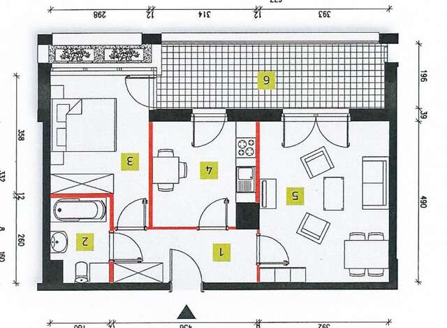 Апартаменты CCH Elephant Apartments Познань-34