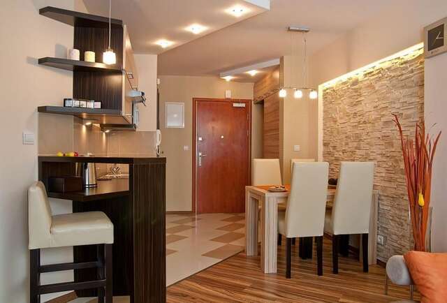 Апартаменты Apartament Perłowy Крыница-Здруй-22