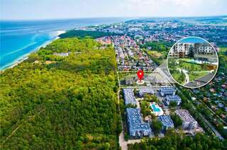 Апартаменты Apartament Blue Sky Kołobrzeg Колобжег Апартаменты с террасой-30