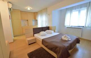 Апарт-отели Decebal Residence Apartments Бухарест Номер-студио с кроватью размера «queen-size» 6-4