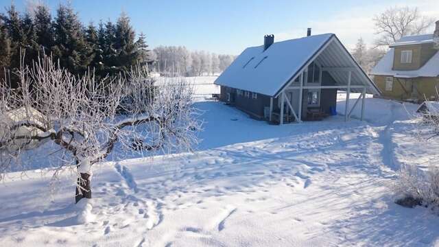 Дома для отпуска Sportsmen´s Holiday House Отепя-23