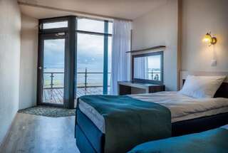Отель Pirita Beach Apartments & SPA Таллин Номер-студио с террасой и видом на море-15