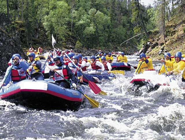 Отель Holiday Club Kuusamon Tropiikki Куусамо-35