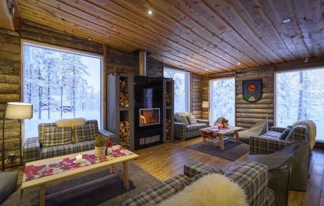 Отель Wilderness Hotel Muotka & Igloos Саариселькя-19