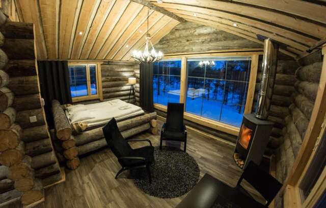 Отель Wilderness Hotel Muotka & Igloos Саариселькя-36