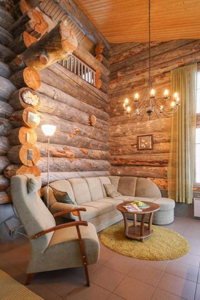 Шале Sielikkö Aurora Log Apartments Саариселькя-89