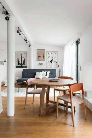 Дома для отпуска Central Nordic Design Penthouse with Terrace Хельсинки Апартаменты-14