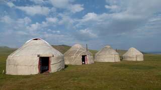 Люкс-шатры Nomadic traditional yurts Талдыкорган