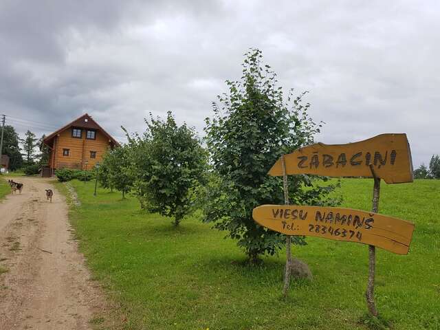 Дома для отпуска Brīvdienu māja Zābaciņi Цесис-5