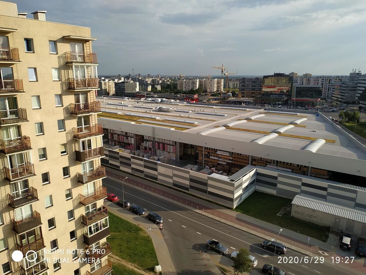 Апартаменты Flat with a good view.(Floor 11) Вильнюс