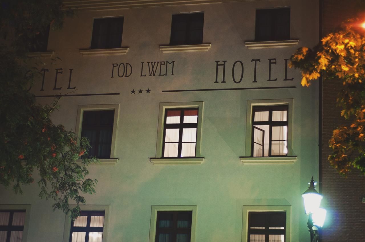Отель Hotel Pod Lwem Эльблонг