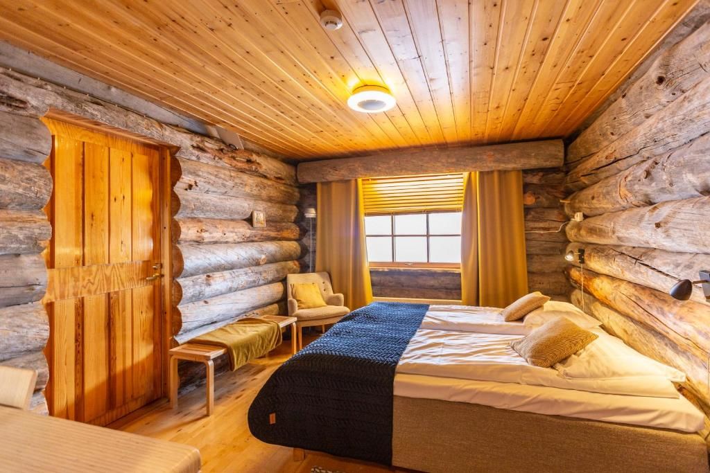 Гостевой дом Log House Kuukkeli Teerenpesä Саариселькя-20