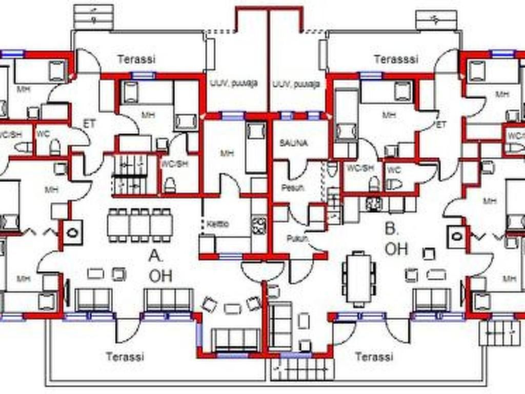 Дома для отпуска Holiday Home Kiisa b Саариселькя-65