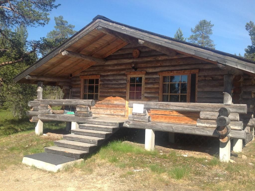 Шале Arctic Log cabin Саариселькя-79