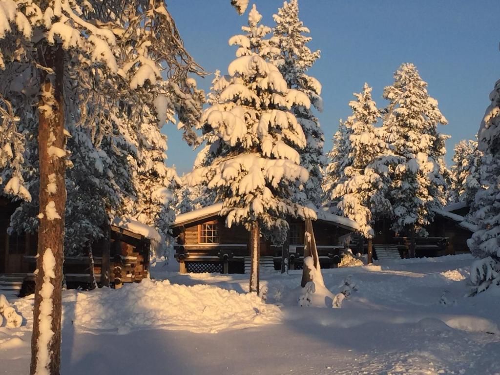 Шале Arctic Log cabin Саариселькя-96