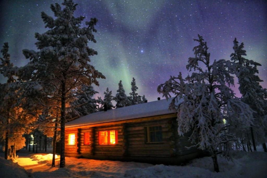 Шале Chalet Kuukkeli AuroraCabins Саариселькя