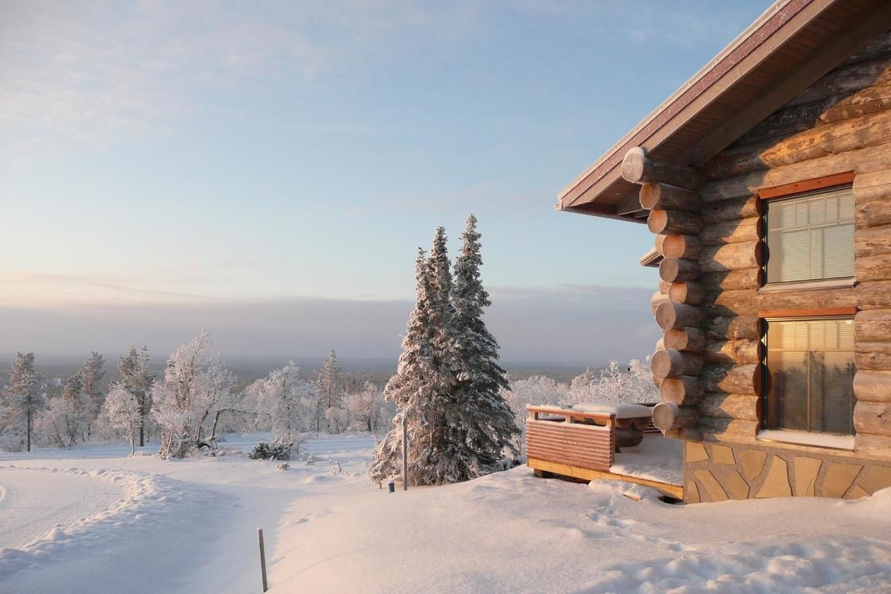 Шале Sielikkö Aurora Log Apartments Саариселькя