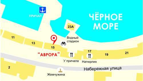 Анапа апарт отель анапа карта