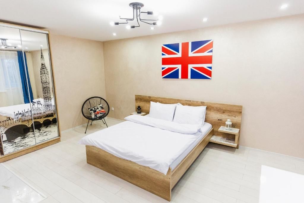 Апартаменты London-style interior Apartment in Rivne,Ukraine Ровно-48