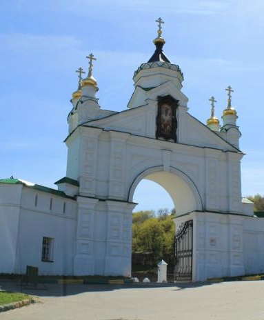 Святые ворота Вознесенского Печерского монастыря