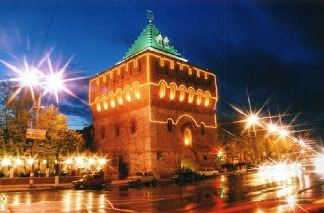 дмитриевская башня нижегородского кремля