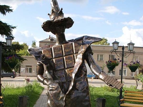 Памятник шоколаду