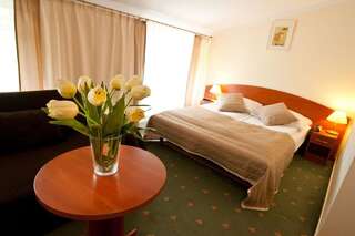 Отель Złoty Lin Сероцк Улучшенный двухместный номер с 1 двуспальной кроватью и диваном-1