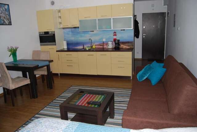 Апартаменты Apartament Turkusowy Polanki Kołobrzeg Колобжег-75