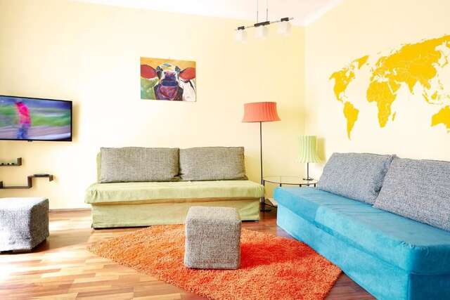 Апартаменты Lovely Funky Flat near Royal Park Варшава-35