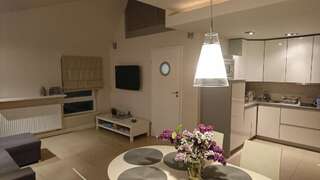 Апартаменты Apartament Silver Międzywodzie Мендзыводзе Апартаменты с террасой-63