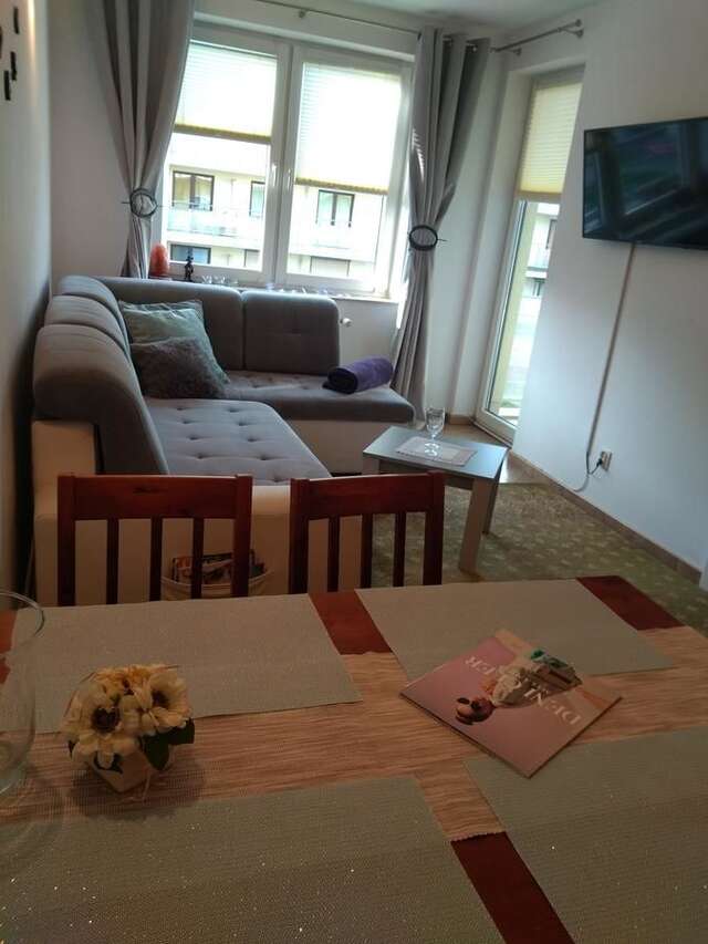 Апартаменты Apartament Perełka Zielone Tarasy Kołobrzeg Колобжег-14