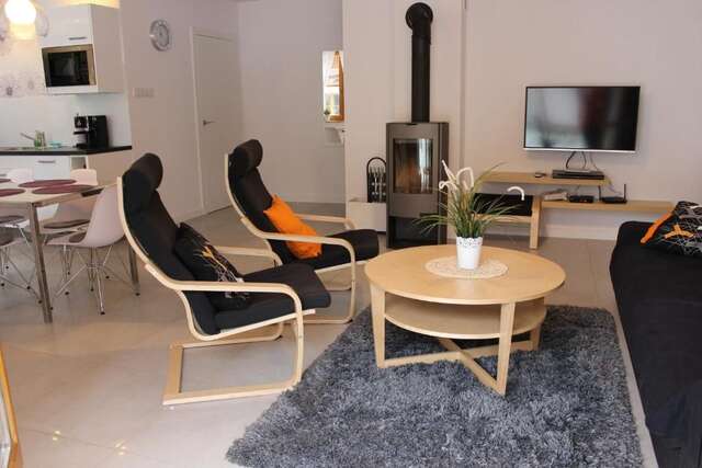 Апартаменты Apartament Biały pod Śnieżką Карпач-42