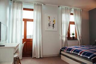 Фото номер Fresco Hostel Номер с кроватью размера «king-size» и балконом