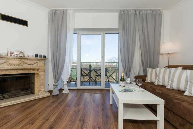 Апартаменты Jantar Apartamenty - Penthouse Sea View Morska Колобжег-21