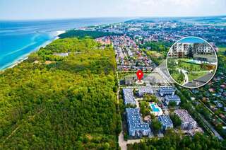 Апартаменты Apartament Blue Sky Kołobrzeg Колобжег Апартаменты с террасой-20