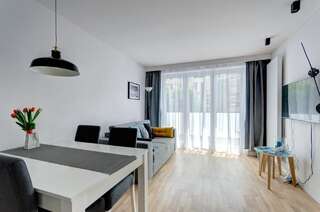 Апартаменты Apartament Marina Dlugie Ogrody Гданьск Апартаменты с балконом-4