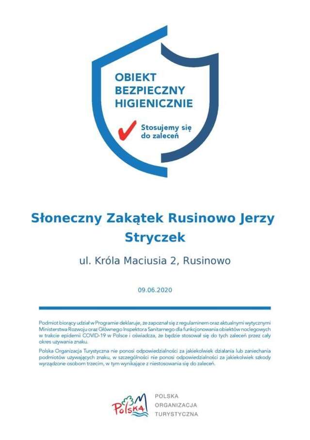 Лоджи Sloneczny Zakatek Rusinowo Jerzy Stryczek Русиново-6