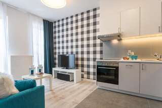 Апарт-отели Deluxe Apartments by The Railway Station Вроцлав Двухуровневые апартаменты-6