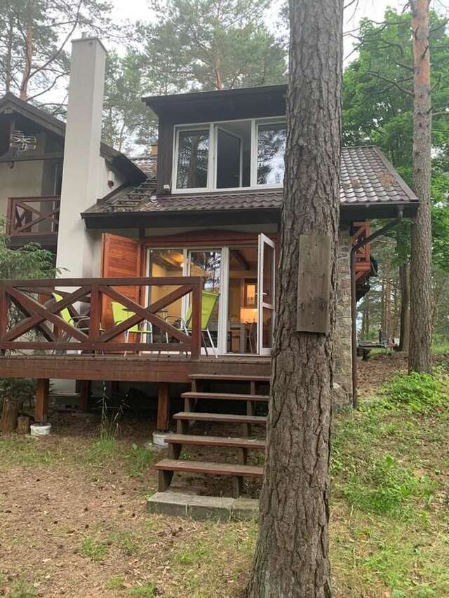 Дома для отпуска Domek wypoczynkowy w lesie nad jeziorem Оципель-5