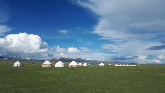 Люкс-шатры Yurt camp Nur in Song-Kol Lake Кочкор-10