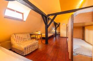 Хостелы Burg Hostel Sighisoara Сигишоара Кровать в общем номере для мужчин и женщин с 5 кроватями.-3