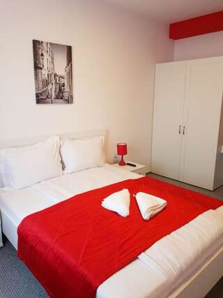 Отель Pensiune Confort Morosanu Şinca Veche Двухместный номер с 1 кроватью и собственной ванной комнатой-2