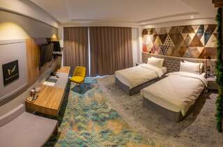 Отель Mandachi Hotel & SPA Сучава Двухместный номер «Премьер» с 2 отдельными кроватями-3