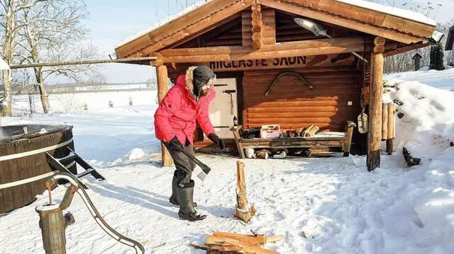 Дома для отпуска Nuustaku Rancho Отепя-61